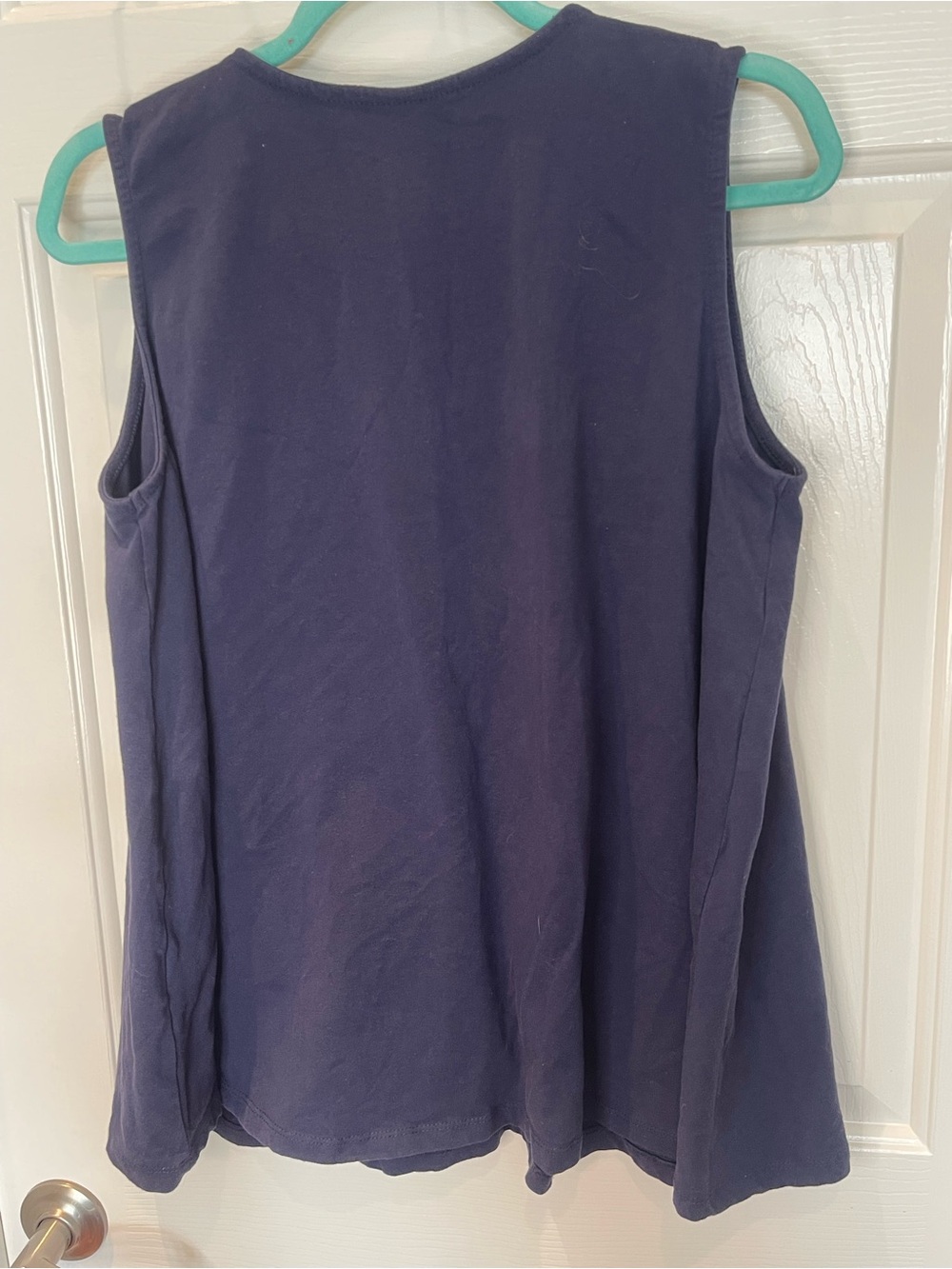 Jessica London Navy V‑Neck A‑Line Tank 18/20 - Picture 7 of 11